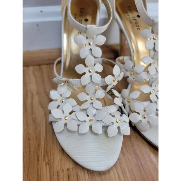 Kate Spade Strapy Flower Sandals 6.5 - Picture 2 of 6